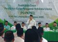 KH. Muhyidin Thohir Membuka Langsung Pendidikan Dasar Kader Penggerak Nahdlatul Ulama Angkatan Ke-36